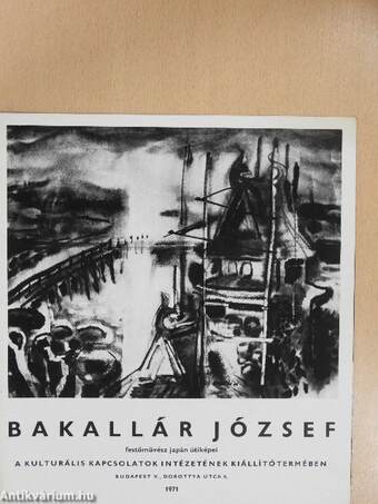 Bakallár József festőművész japán útiképei