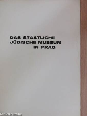 Das Staatliche Jüdische Museum in Prag