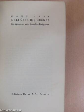 Drei über die Grenze