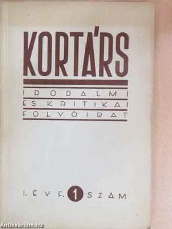 Kortárs 1957. szeptember