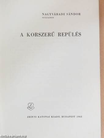 A korszerű repülés