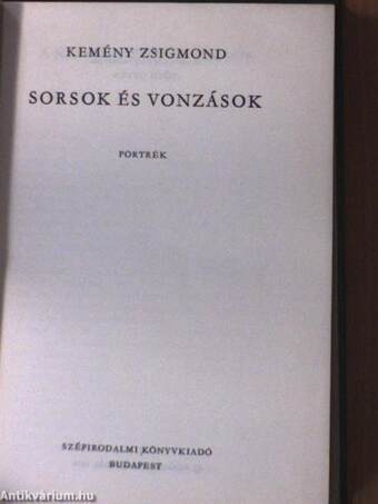 Sorsok és vonzások