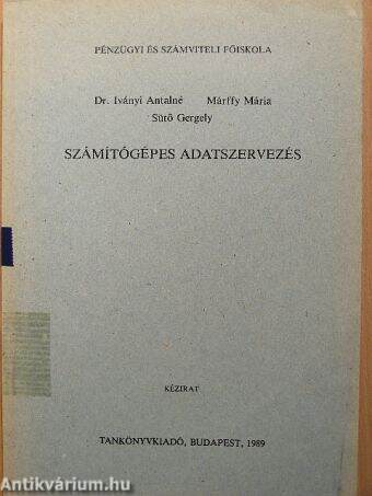 Számítógépes adatszervezés