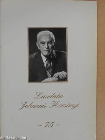 Laudatio Johannis Harsányi