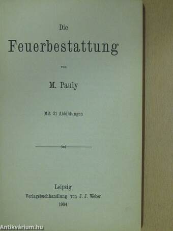 Die Feuerbestattung