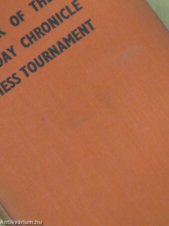 Book of the "Sunday Chronicle" Chess Tournament