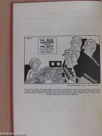 Book of the "Sunday Chronicle" Chess Tournament