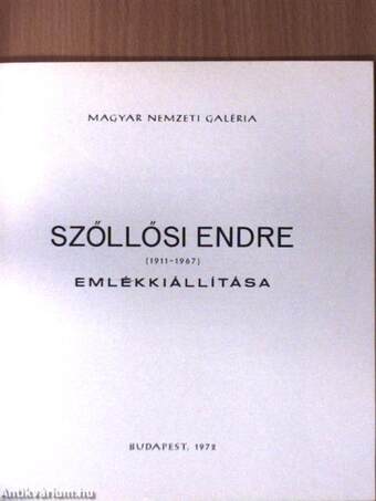 Szőllősi Endre Emlékkiállítása