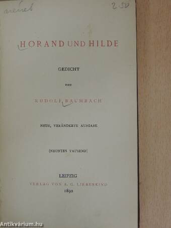 Horand und Hilde