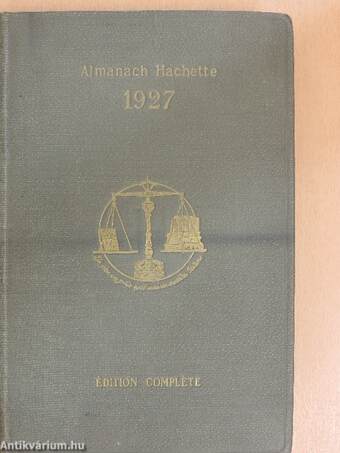 Almanach Hachette 1927