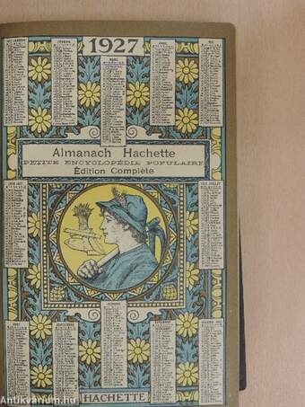 Almanach Hachette 1927