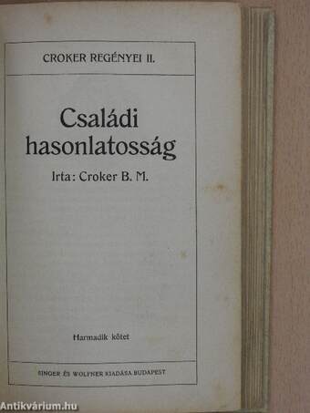 Családi hasonlatosság I-III.