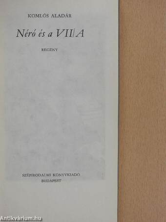 Néró és a VII/A