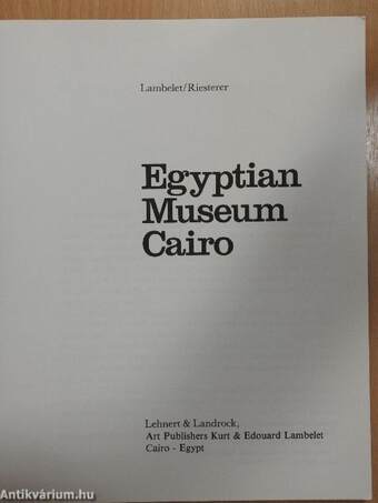 Egyptian Museum Cairo