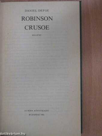 Robinson Crusoe