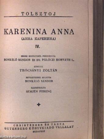 Karenina Anna I-IV.