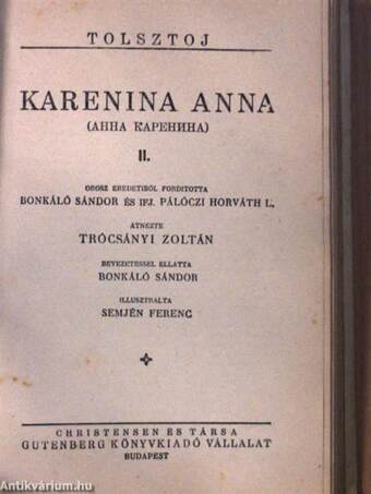 Karenina Anna I-IV.