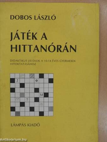 Játék a hittanórán