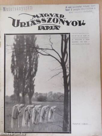 Magyar Uriasszonyok Lapja 1935. november 1.