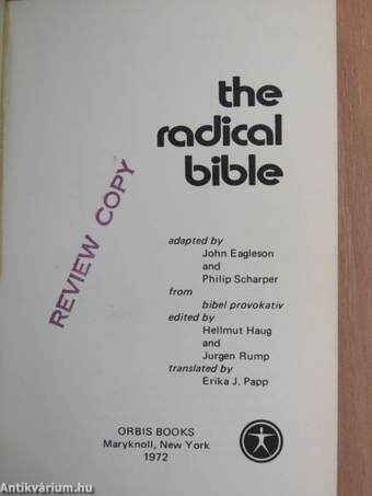 The Radical Bible