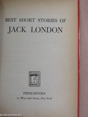 Best Short Stories of Jack London