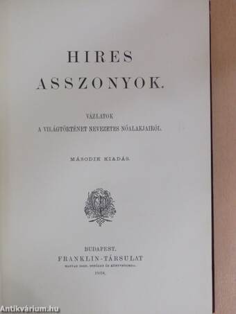 Hires asszonyok