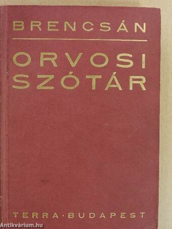 Orvosi szótár