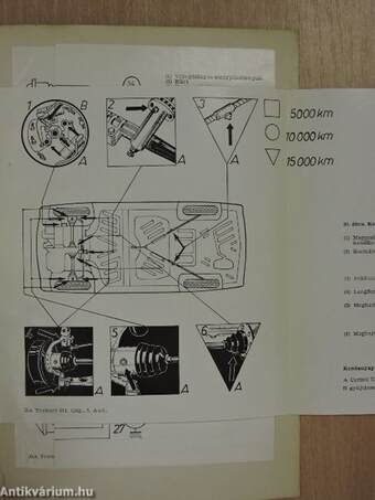 Kezelési útmutató a TRABANT 601 személygépkocsihoz