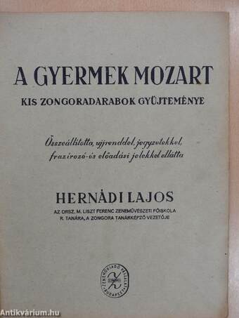 A gyermek Mozart