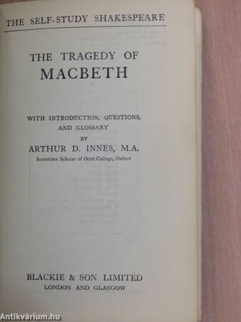 The Tragedy of Macbeth