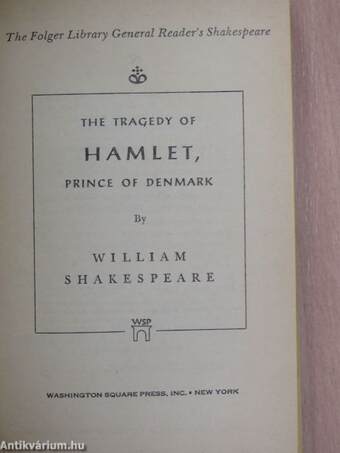 The Tragedy of Hamlet, Prince of Denmark