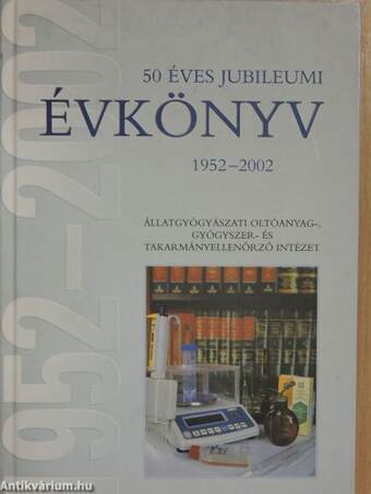 50 éves jubileumi évkönyv 1952-2002