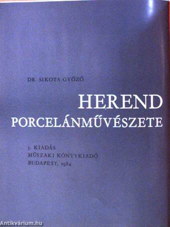 Herend porcelánművészete