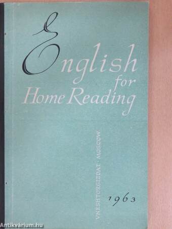 English for Home Reading