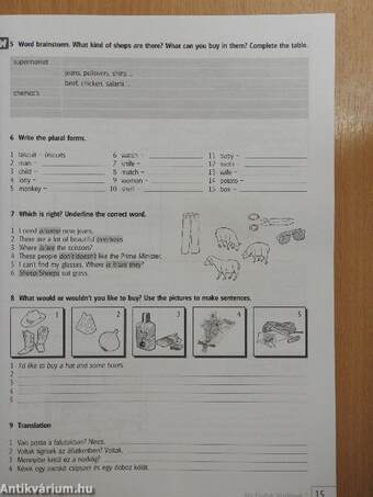 My English Workbook - Class 7