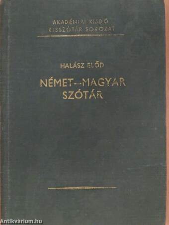 Német-magyar szótár