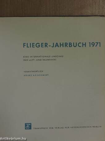 Flieger-Jahrbuch 1971