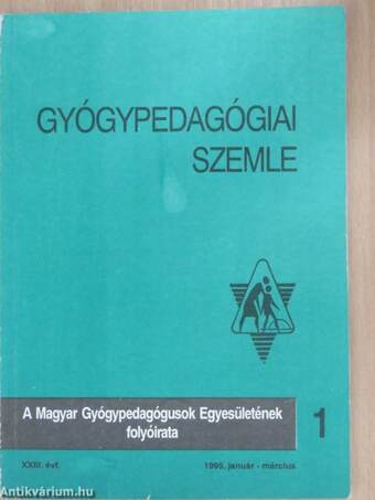 Gyógypedagógiai Szemle 1995. január-március