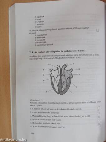 Emelt szintű és középszintű írásbeli érettségi feladatsorok biológiából