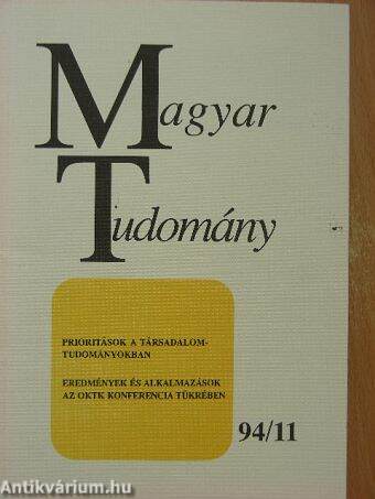 Magyar Tudomány 1994. november