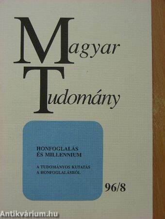 Magyar Tudomány 1996. augusztus