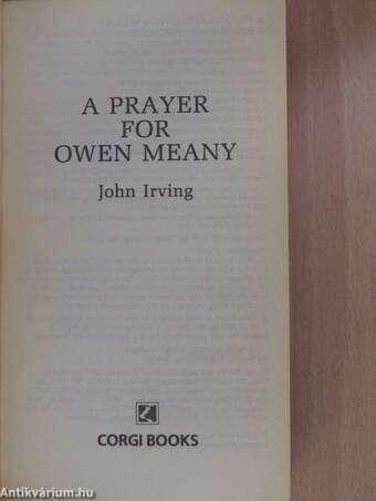 A Prayer for Owen Meany