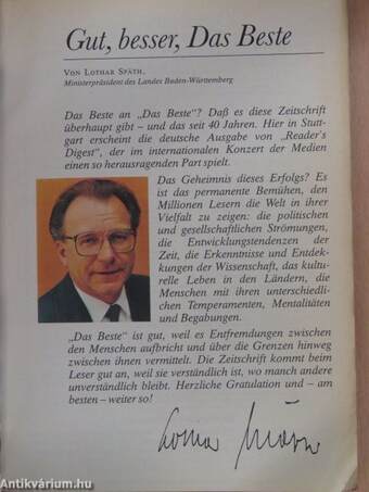 Das Beste aus Reader's Digest September 1988