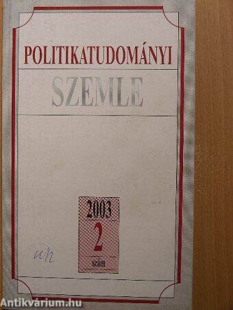 Politikatudományi Szemle 2003/2.