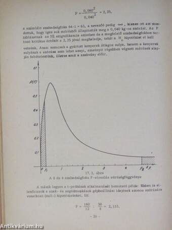 Statisztikai becslés hipotézisek ellenőrzése