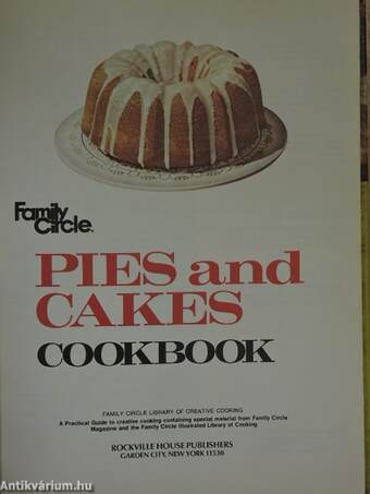 Pies and Cakes Cookbook