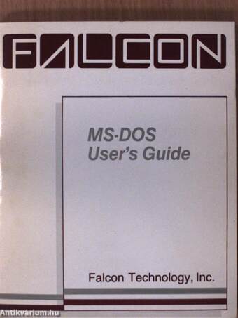 MS-DOS - User's guide