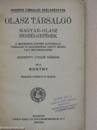 Olasz Társalgó