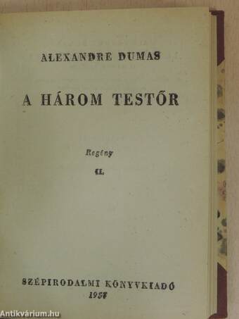 A három testőr I-III.