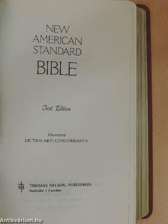 New American Standard Bible